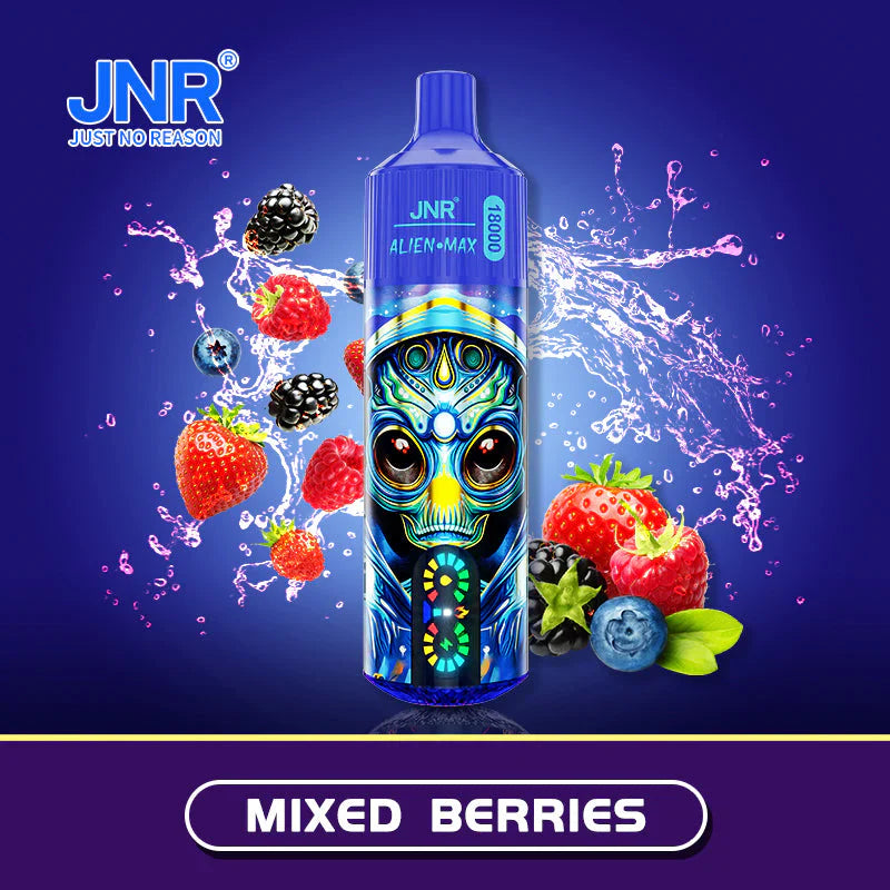JNR Alien Max 18000 Puffs Disposable Vape (Box of 10) 21 FLAVORS
