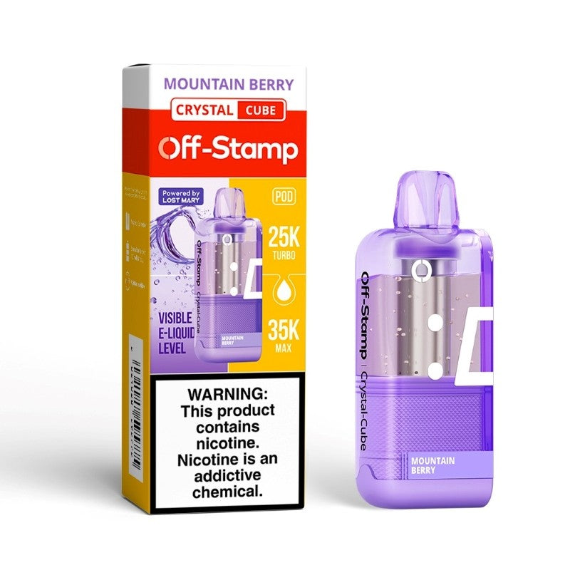 Off-Stamp X Cube Crystal Cube 35K Disposable Pod 17ml 5%