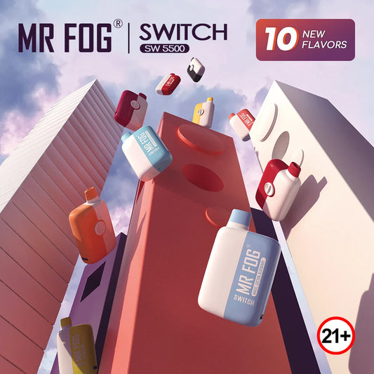 Mr Fog Switch 5500 Puffs Disposable Vapes