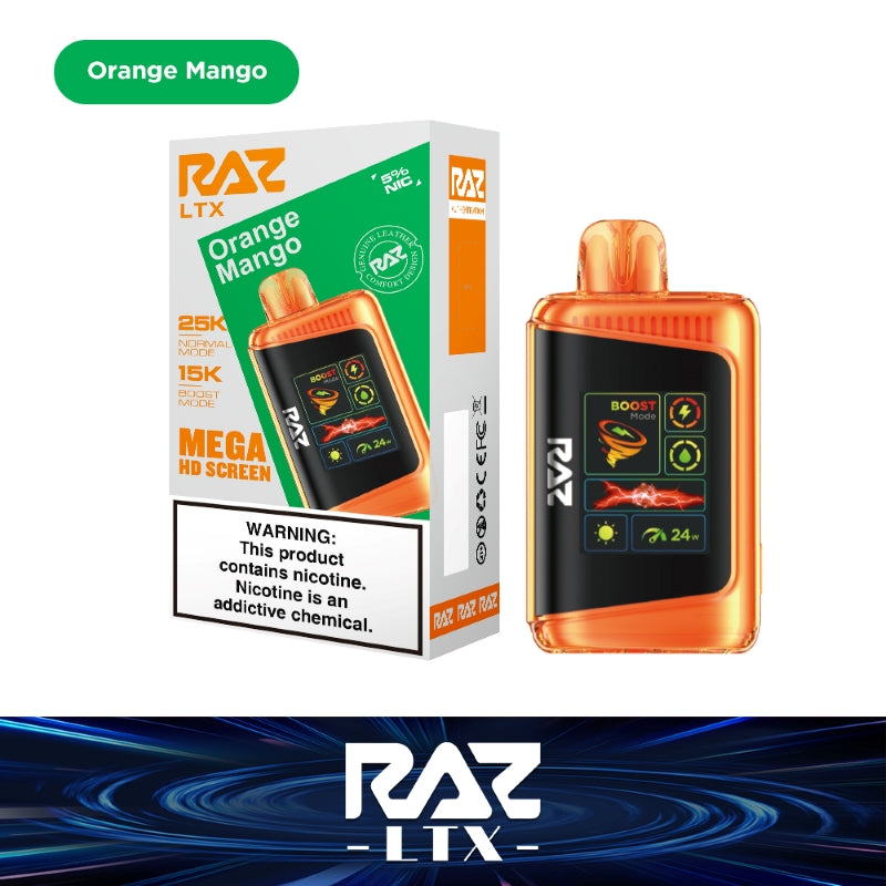 RAZ LTX 25K Disposable Vape 16ml
