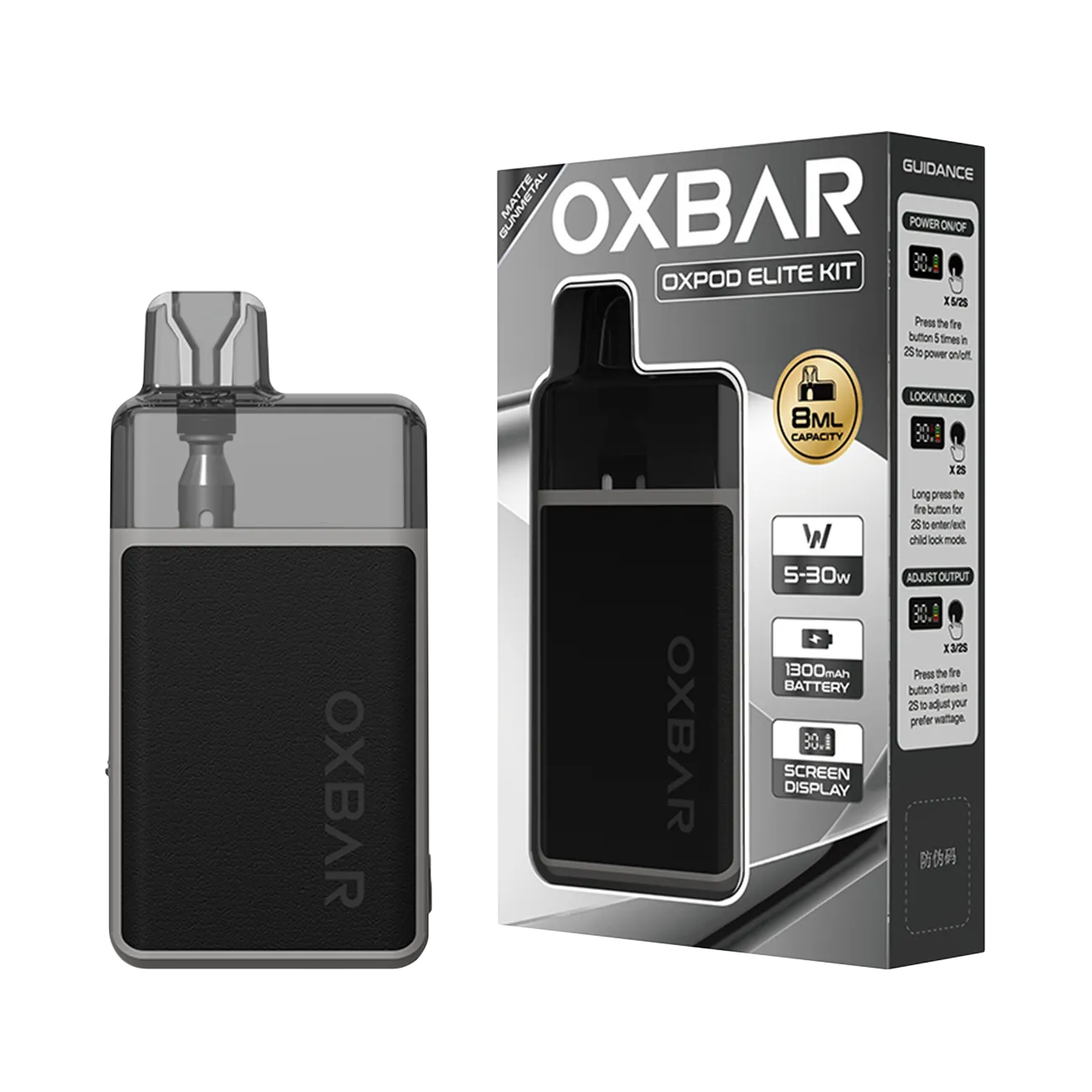 Oxbar x Pod Juice Oxpod Elite Kit
