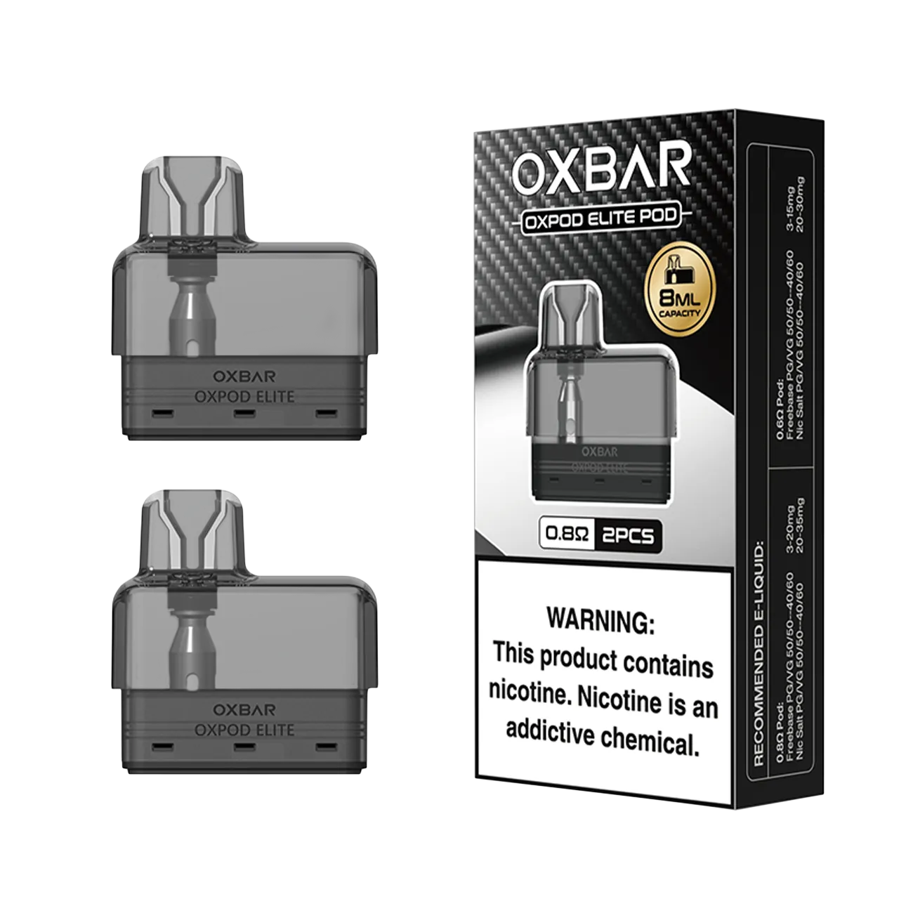 Oxbar x Pod Juice Elite Refillable Pods (2pk)