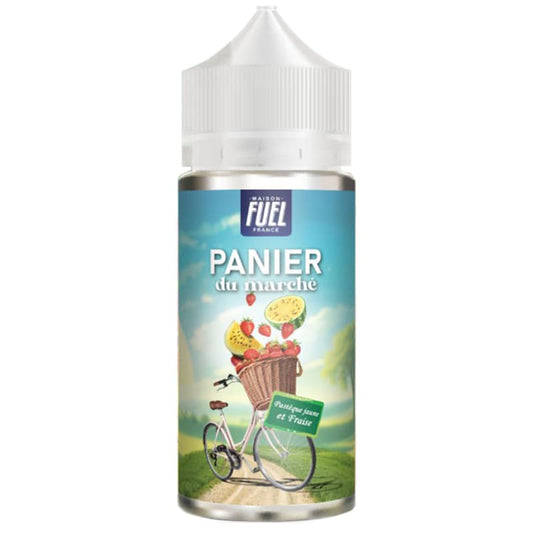 PANIER DU MARCHÉ Fraise et Pastèque Jaune - E-liquide 100ml