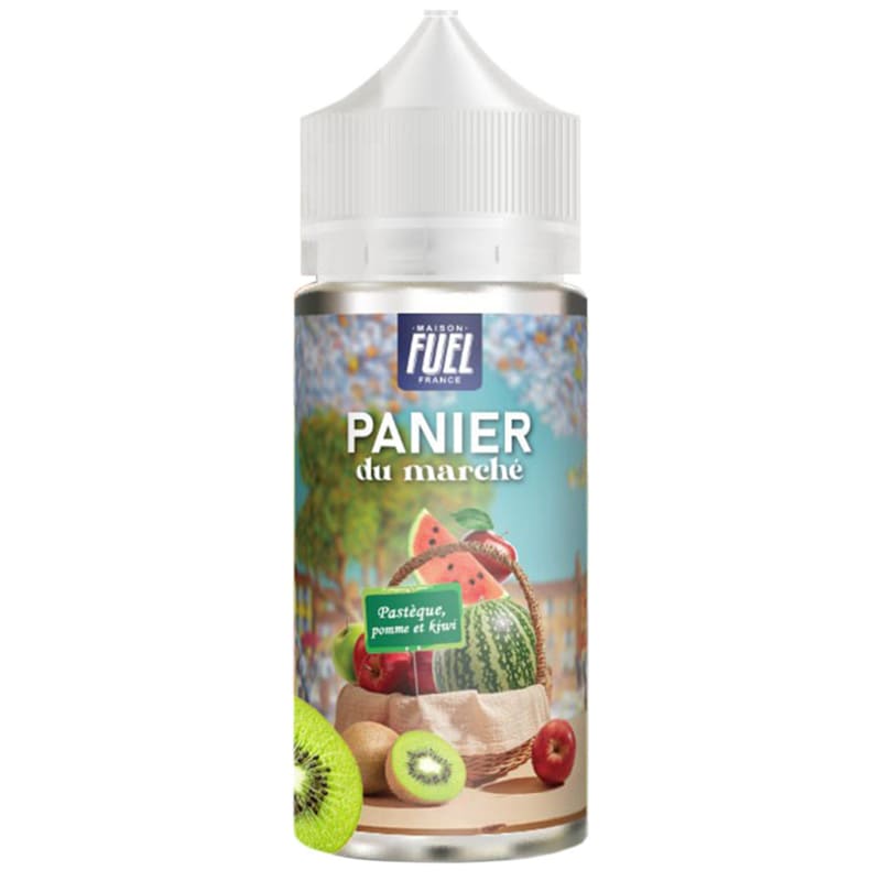 PANIER DU MARCHÉ Pastèque Pomme et Kiwi - E-liquide 100ml