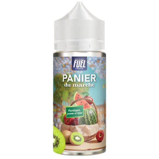 PANIER DU MARCHÉ Pastèque Pomme et Kiwi - E-liquide 100ml