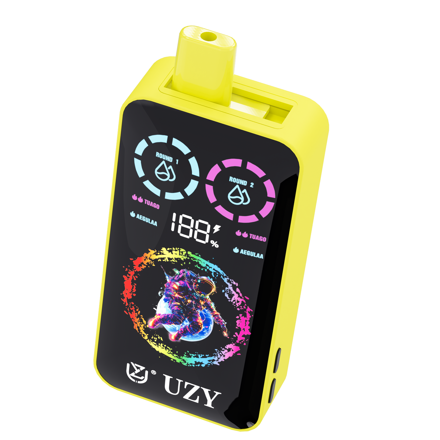 UZY Tornado 30000 30K Puffs :Dual Flavors Disposable Vape with Smart Screen