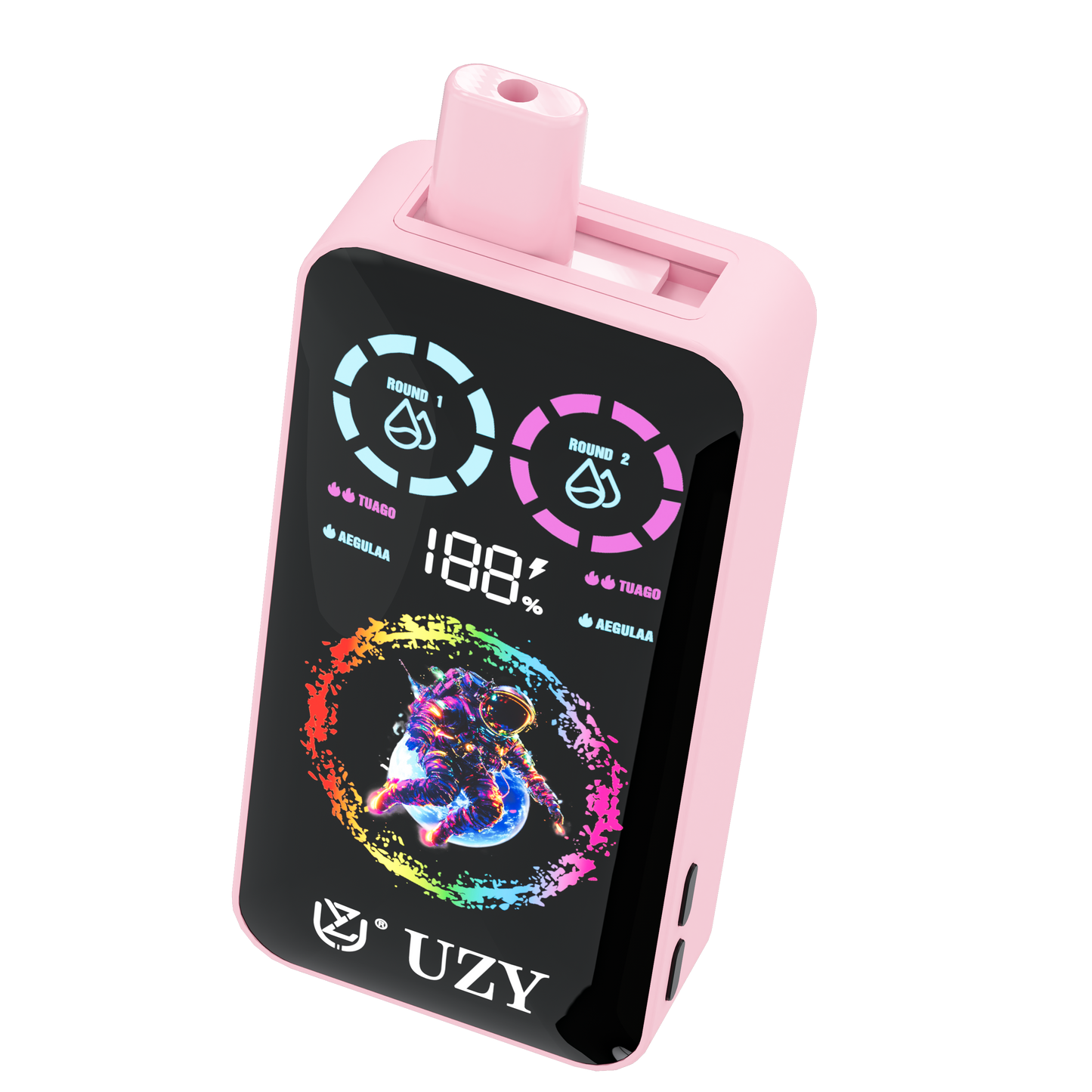 UZY Tornado 30000 30K Puffs :Dual Flavors Disposable Vape with Smart Screen