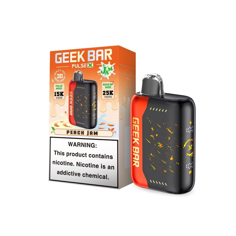 Geek Bar Pulse X 25K Jam Edition Disposable Vape 18ml 5%