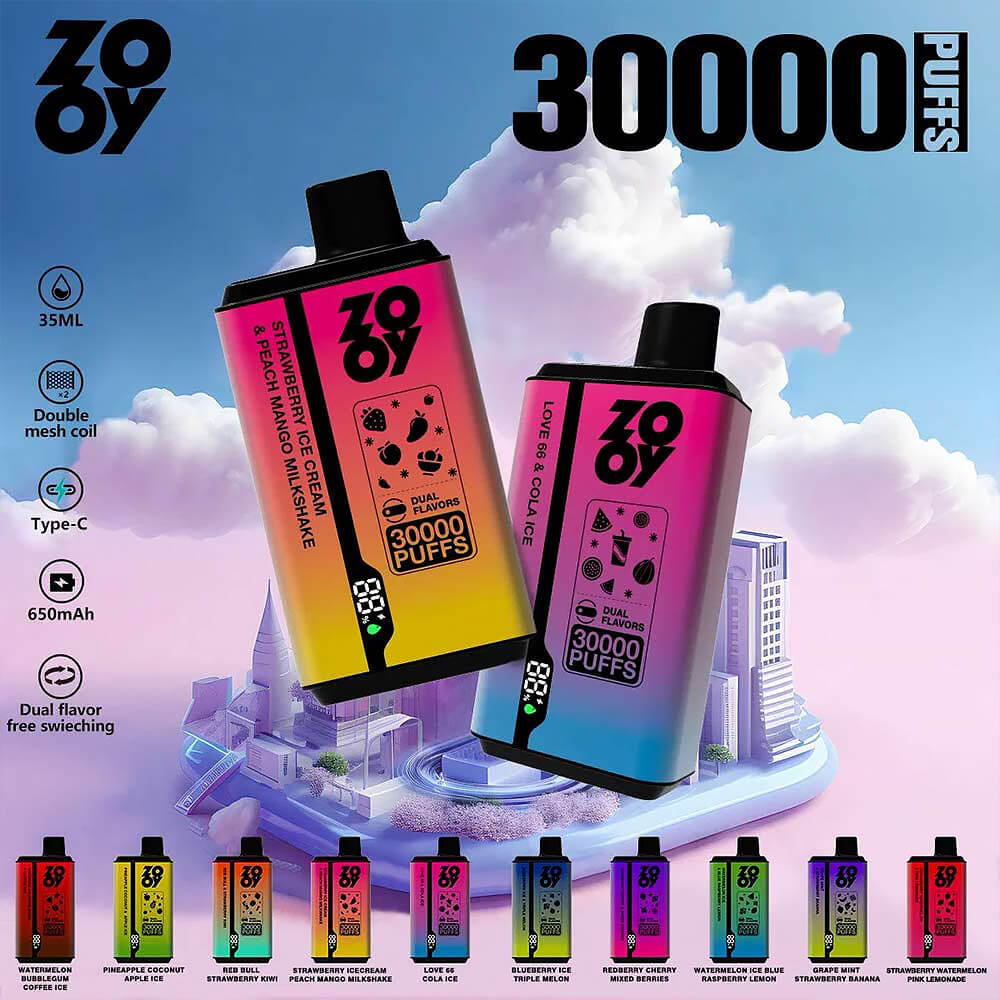 ZOOY twins 30000 PUFF Disposable Vape In Sales