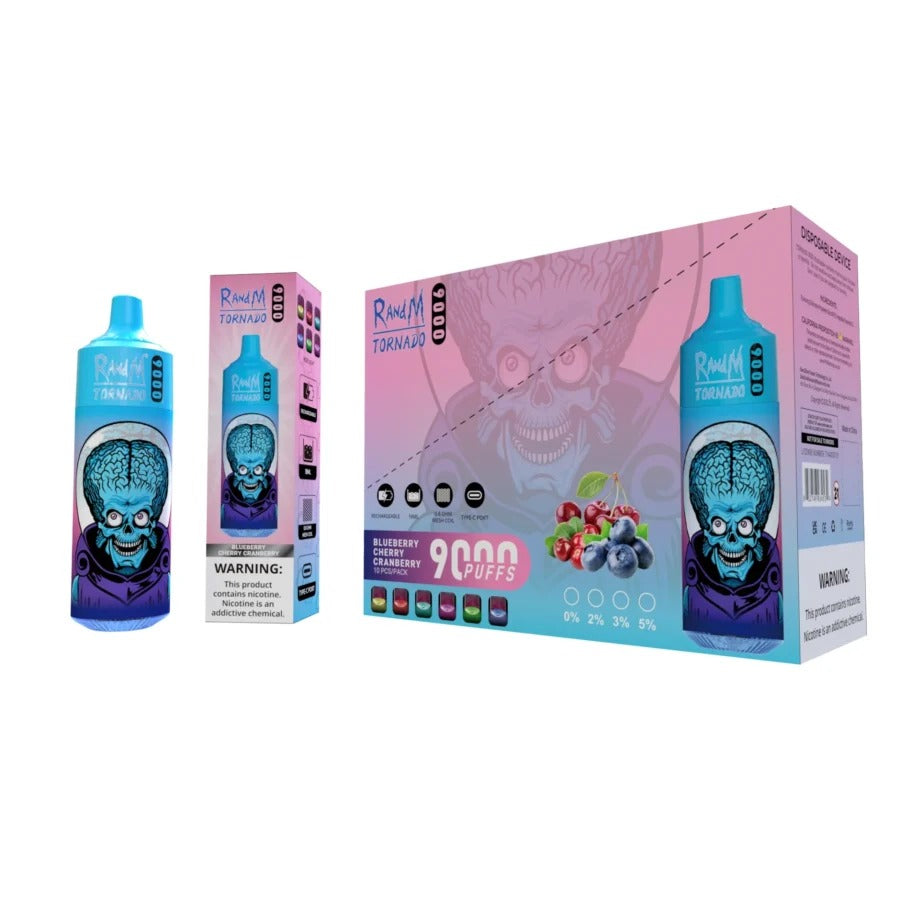 RandM Tornado 9000 Puffs Vape original E Cigarette