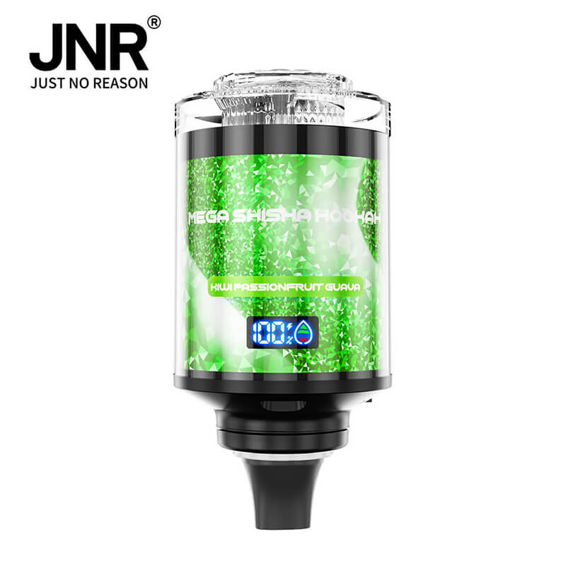 JNR Mega Shisha Hookah 100K Disposable Vape 2% Nicotine Salt 2200mAh 60ML 11 Flavors