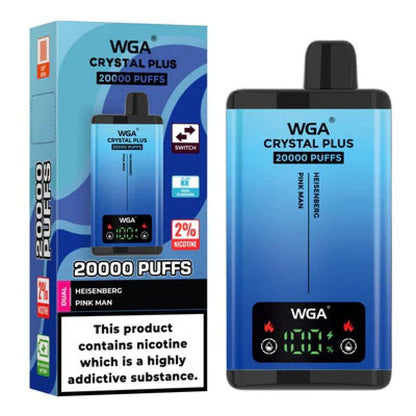 WGA Crystal Plus 20000 Puffs  20k Disposable Vape