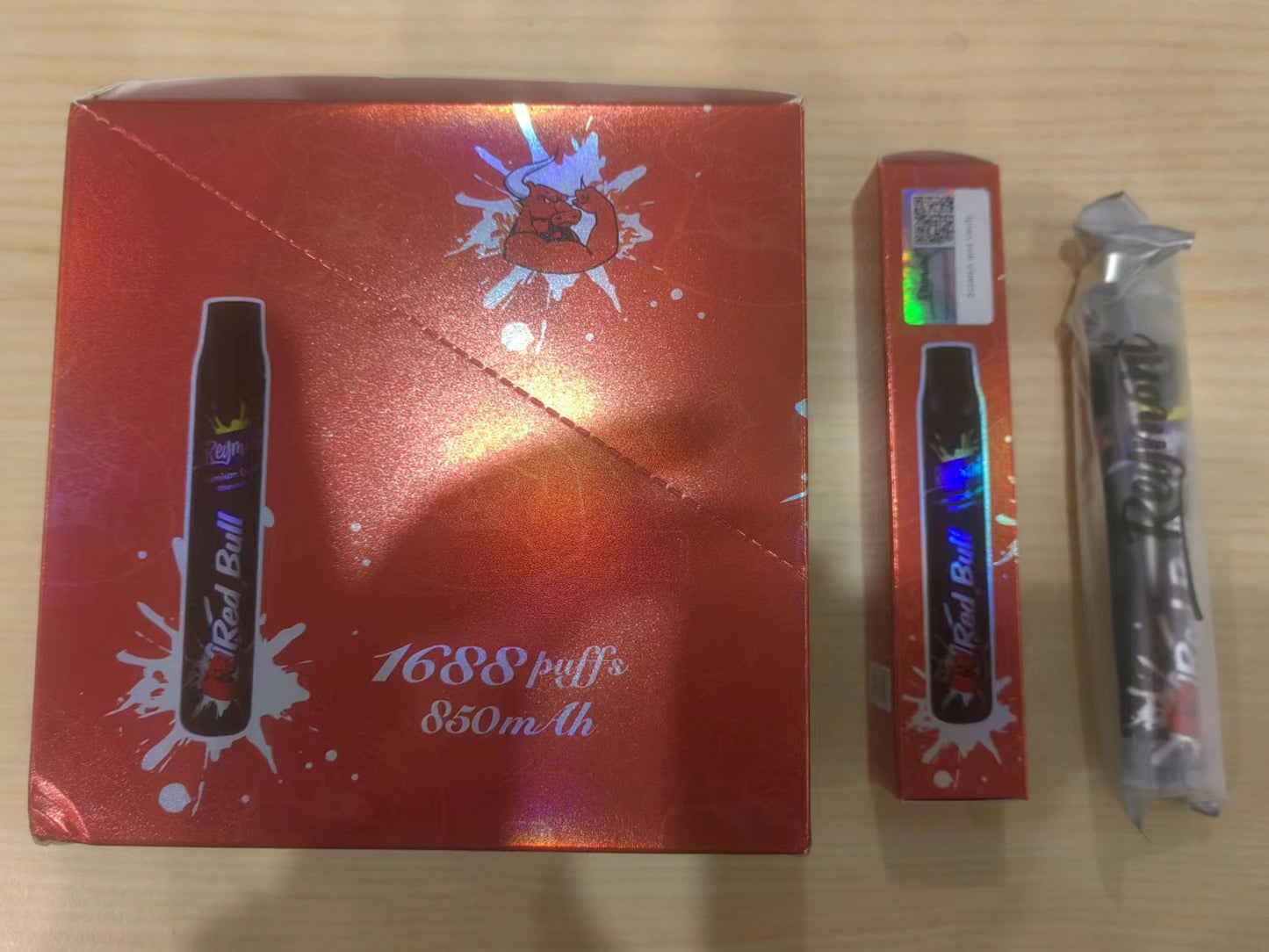 Reymont 1688 Puff Fruit Flavor Portable Stylish High-quality E-lectronic c igarette Vape E-liquid V aporizer Pod system Include Nicotine