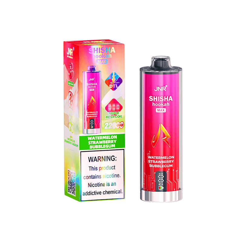 JNR Shisha Hookah Max 22000 PuffsDisposable Vape