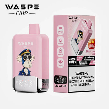 WASPE Fihp 40000 Pufffs Dual Flavors Disposable Vape