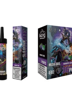 Bang 36000 Puffs Disposable Vape -650mAh Battery, 40ml E-liquid, Multiple Nicotine 12 Flavors