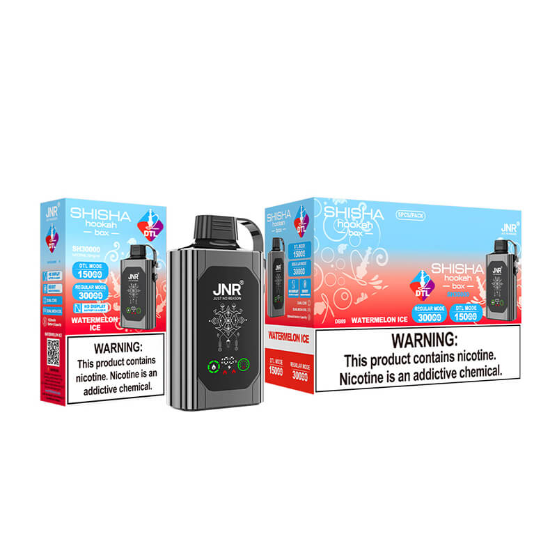 JNR Shisha Hookah Box 30000Puffs Disposable Vape