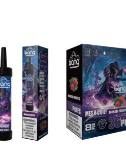 Bang 36000 Puffs Disposable Vape -650mAh Battery, 40ml E-liquid, Multiple Nicotine 12 Flavors