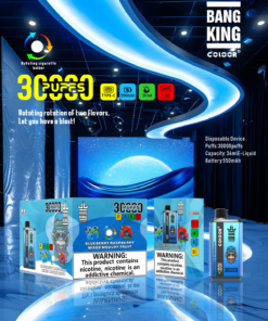 Bang King Colloor 30000 Puffs Vape 30K Disposable Vape Pen E Cigarette Prefilled 36ml 550mAh