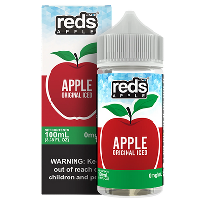 7Daze Reds Apple 100ml BestStrawberry Vape juice