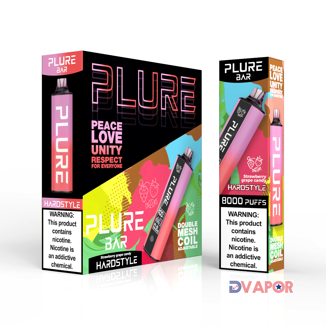 Clearance (NON REFUNDABLE) Plure Bar 8000 Puff Vape