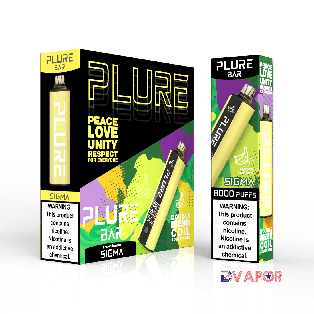 Clearance (NON REFUNDABLE) Plure Bar 8000 Puff Vape