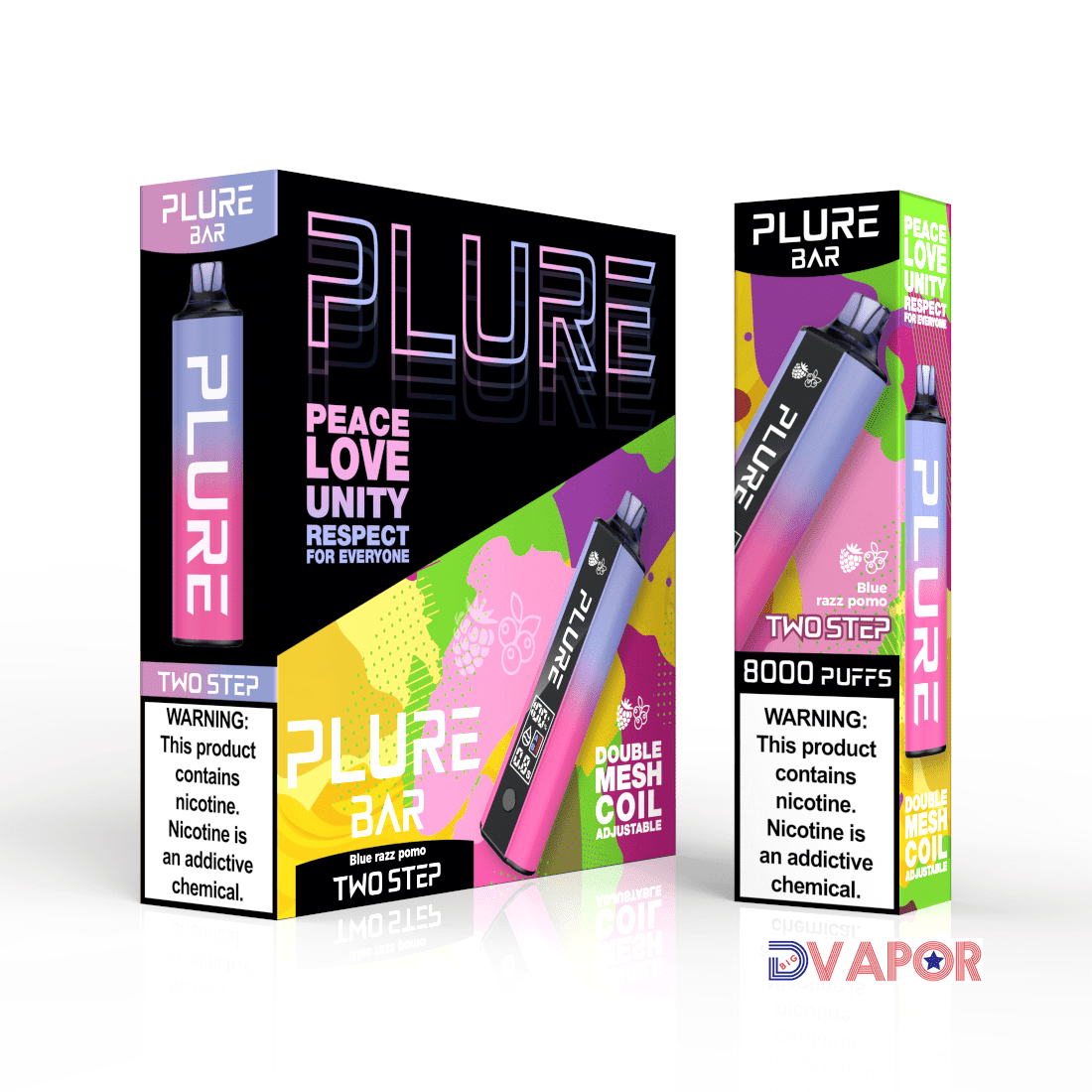 Clearance (NON REFUNDABLE) Plure Bar 8000 Puff Vape
