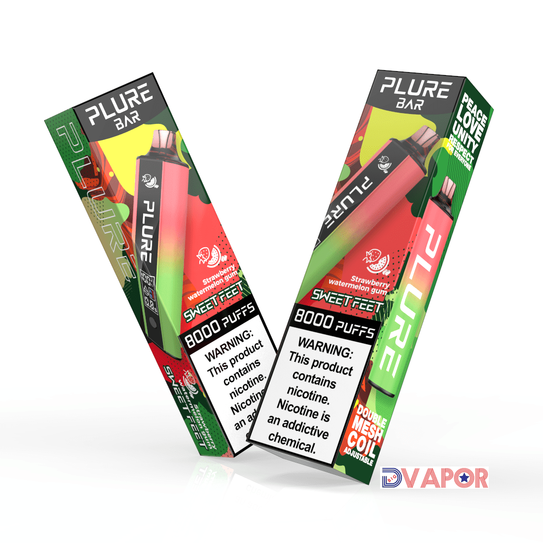 Clearance (NON REFUNDABLE) Plure Bar 8000 Puff Vape