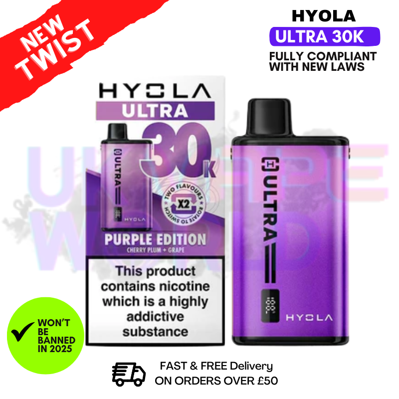 Hyola Ultra 30000 Puff 30K Bar Twist Pod Kit