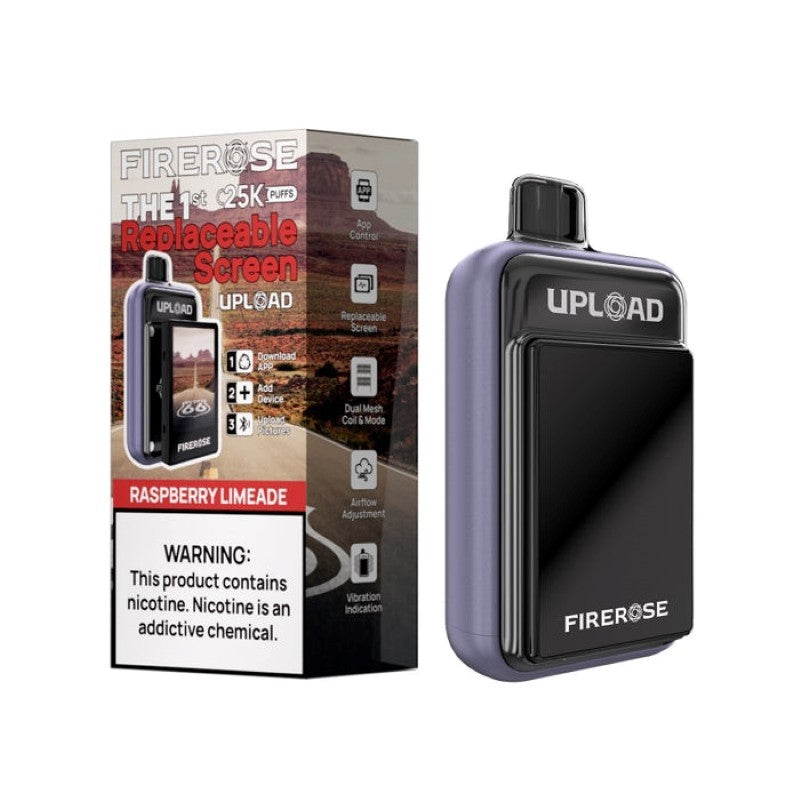 Firerose Upload 25000 Puffs Disposable Vape Wholesale
