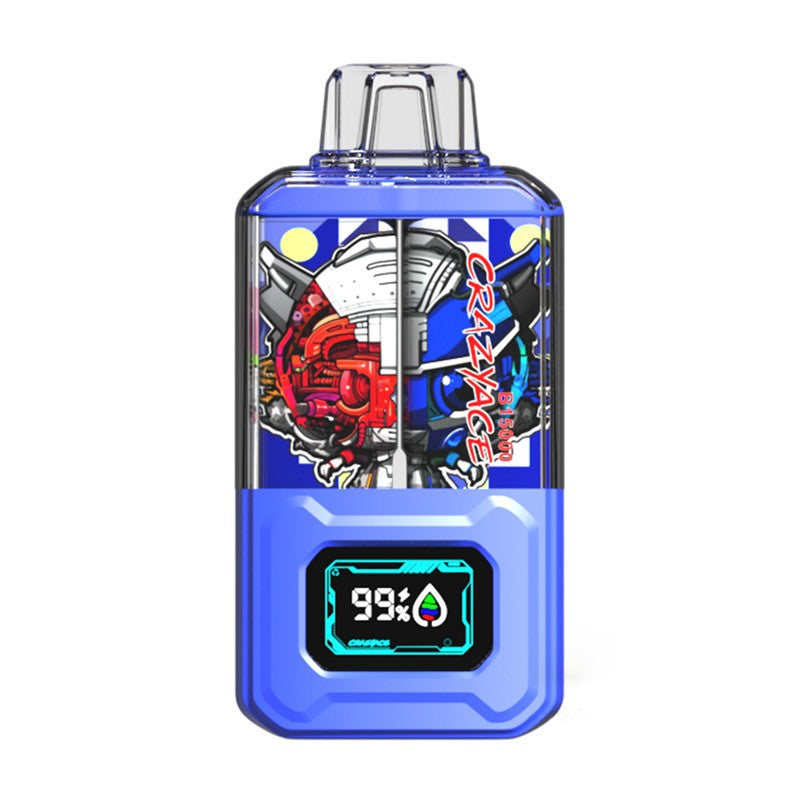 ZOVOO CrazyAce B15000 Puffs Disposable Vape Wholesale-900mAh battery, 20ml E-liquid,Multiple Nicotine 15 Flavors