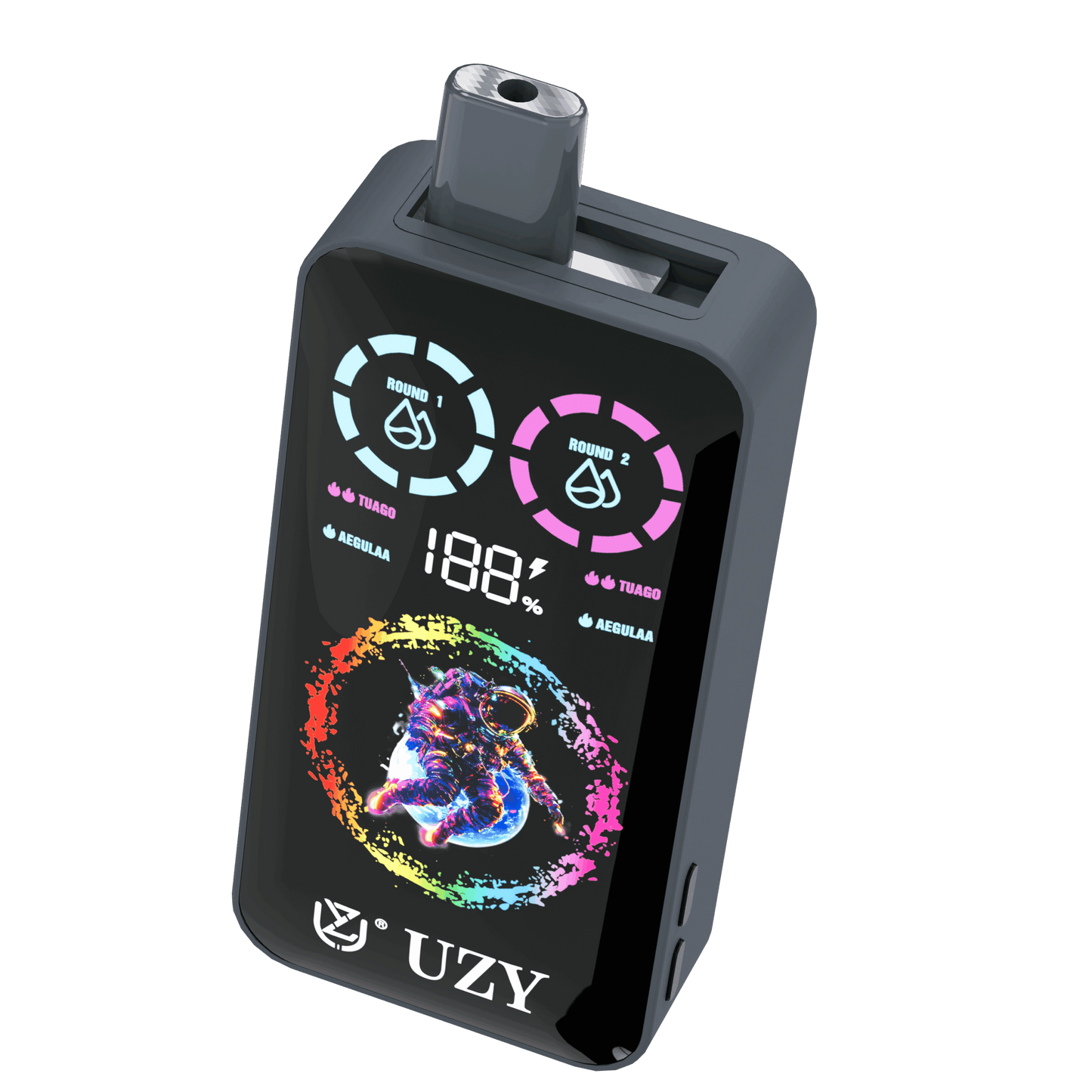 UZY Tornado 30000 30K Puffs :Dual Flavors Disposable Vape with Smart Screen