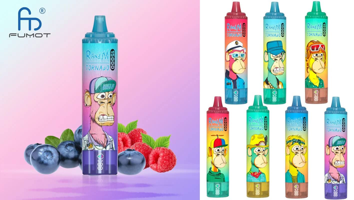 RANDM TORNADO 15000 puff 15K Disposable Vape Wholesale 850 mAh 	25 ML 41 Flavors
