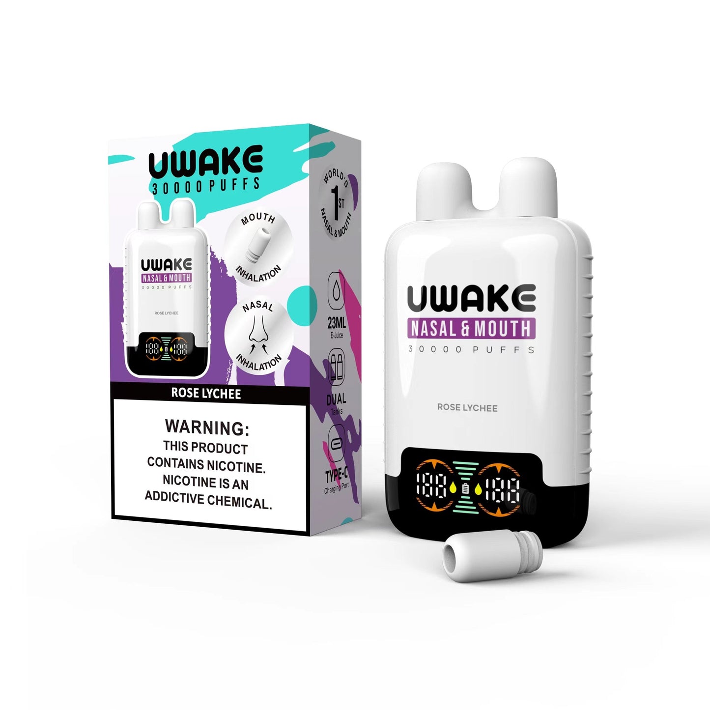Mr.Goodie UWAKE 30000 Puffs Nasal & Mouth Disposable Vape