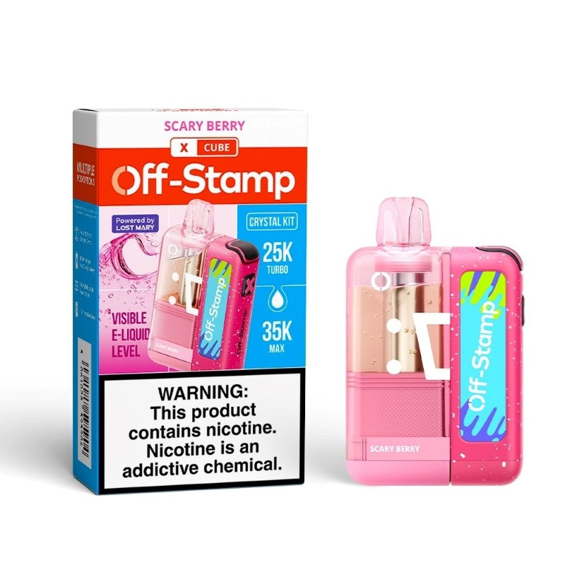 Off-Stamp X Cube Crystal Cube 35K Disposable Vape 17ml 5%