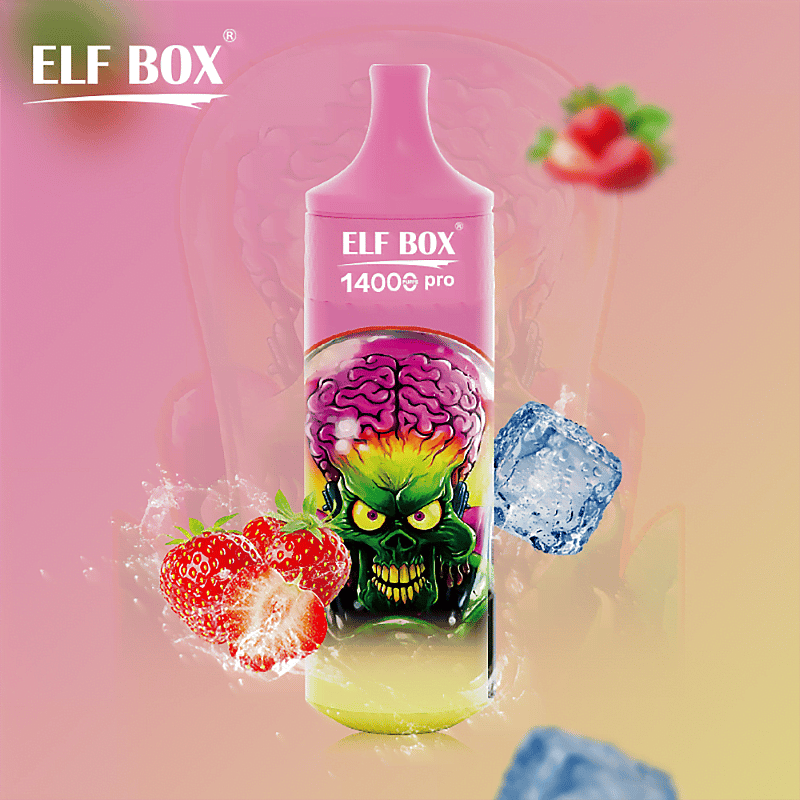 ELF BOX RGB 14000 Pro Disposable Vape 14000 Puffs Authentic E Cigarette Pen