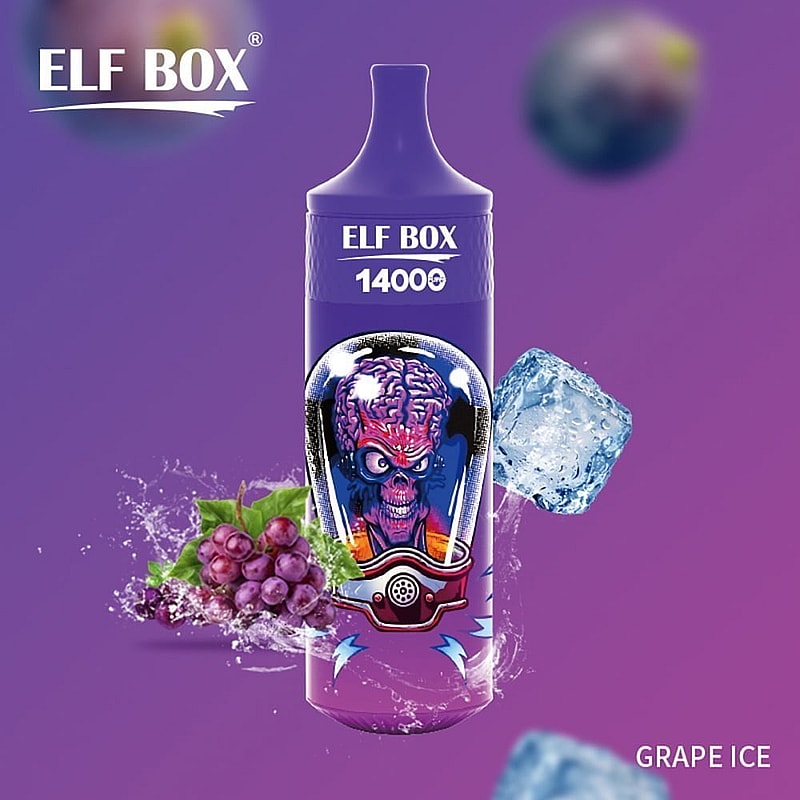 ELF BOX 14000 Puffs 0% 2% 5% Nicotine Rechargeable Disposable Pod