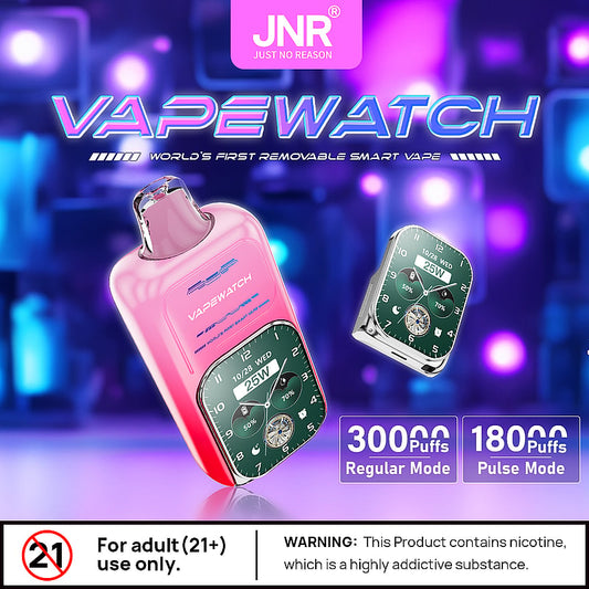 JNR Vape Watch 30000 30K Puffs Smoke Hot Selling Original Smart Disposable Vape