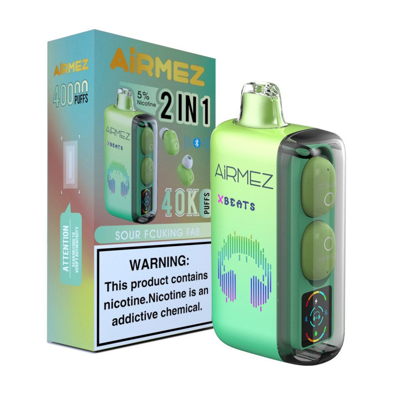 AiRMEZ Xbeats 40K Disposable Vape 20ml ,5%
