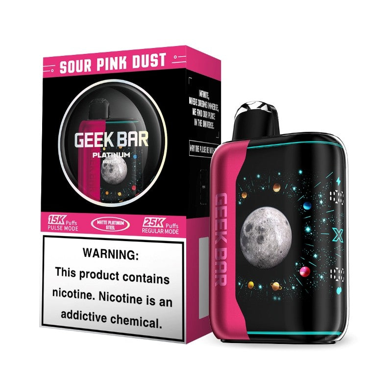 Geek Bar Pulse X 25K Platinum Edition Disposable Vape （18ml, 5%）