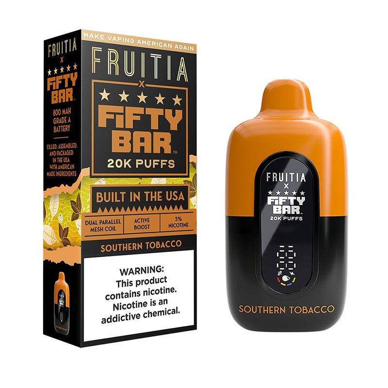 Fruitia X Fifty Bar 20K Disposable Vape 18ml 5%