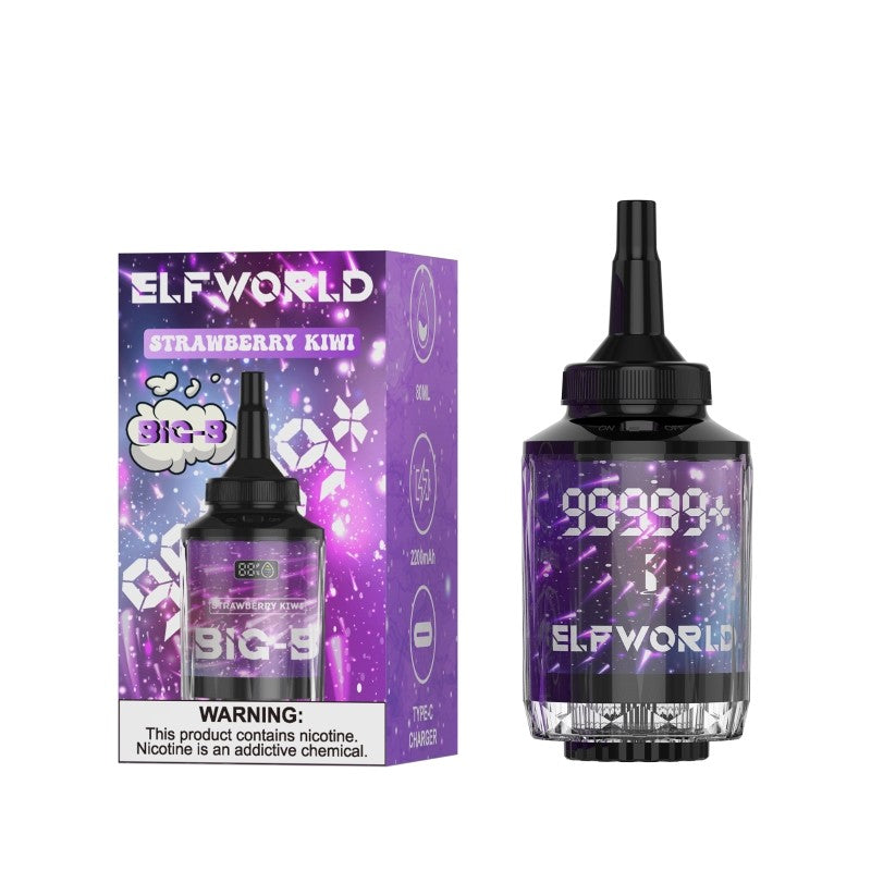 Elfworld Big-B 99999 Puffs Disposable Hookah 80ml 0.5%