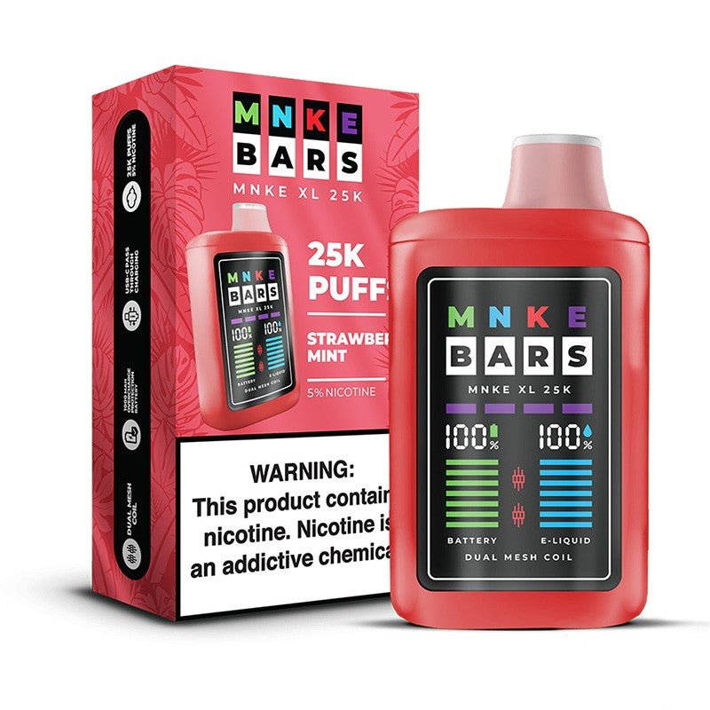MNKE Bars XL 25K Disposable Vape 5%18m