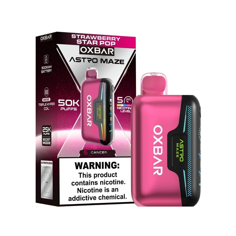 OXBAR Astro Maze 50K 50000 Puffs Disposable Vape 5%