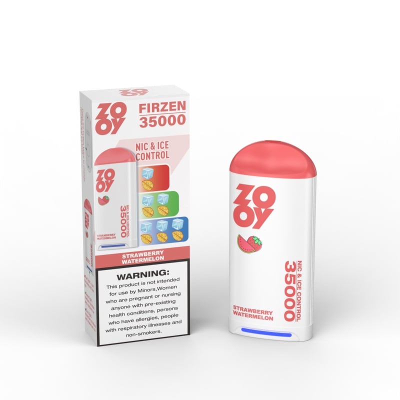 ZOOY FIRZEN 35000 Puffs Nic&Ice Control Disposable Vape 550mAh battery  10 Flavor Options