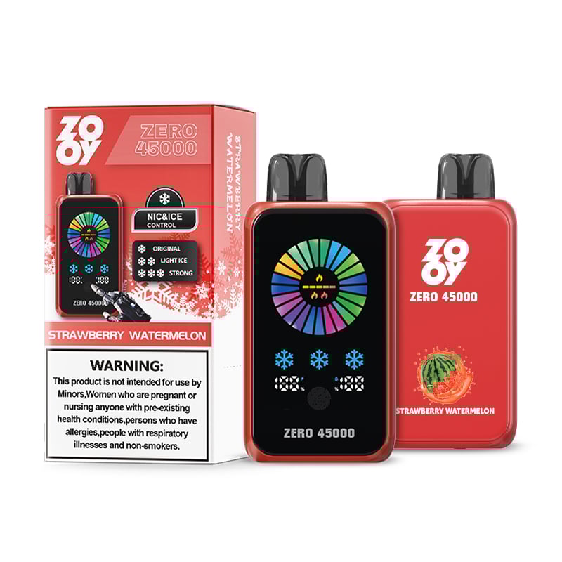 ZOOY ZERO 45000 puffs Nic&Ice Control Disposable Vape with Ajustable Airflow