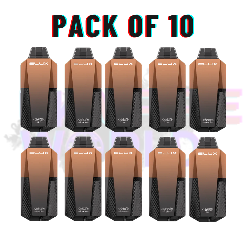 Strawberry Kiwi Elux CyberOver 6000 Puff 6K Pod Vape Kit