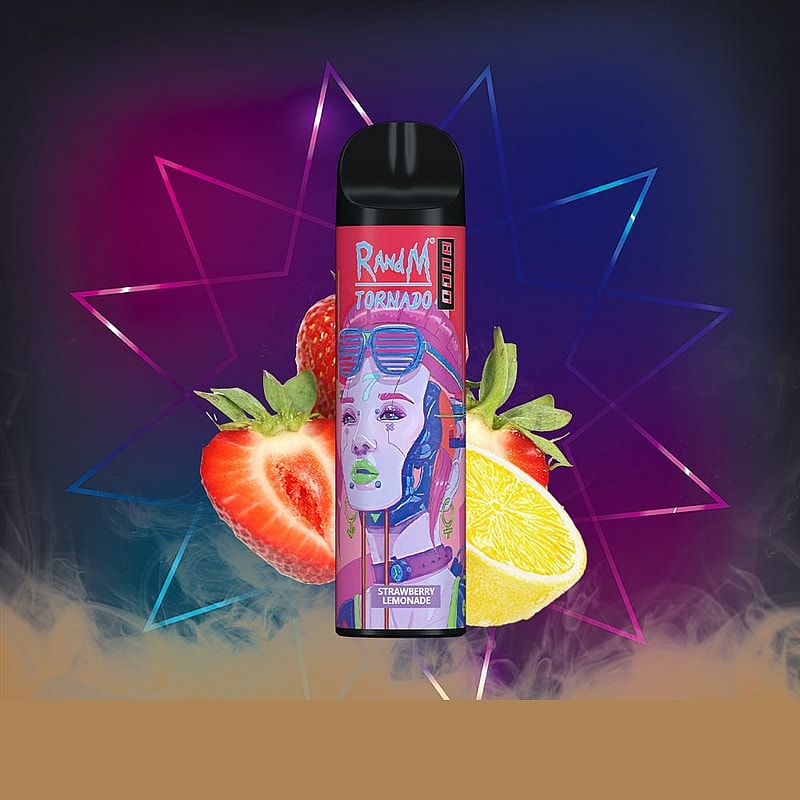 RandM Tornado 8000 Puffs Disposable Vape Authentic E Cigarette
