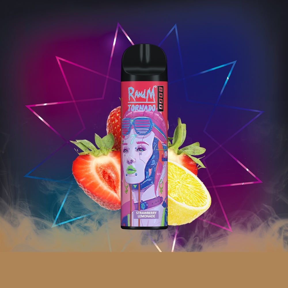 RandM Tornado 8000 Puffs Disposable Vape Authentic E Cigarette