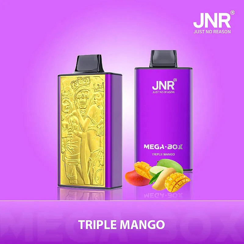 JNR Mega Box 25000 Puffs Dual Mesh Disposable Vape – Unleash Intense Satisfaction-850mAh Battery, 30ml E-liquid, Multiple Nicotine 18 Flavors